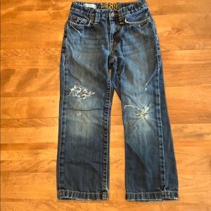 Distressed 1989 Place Jeans